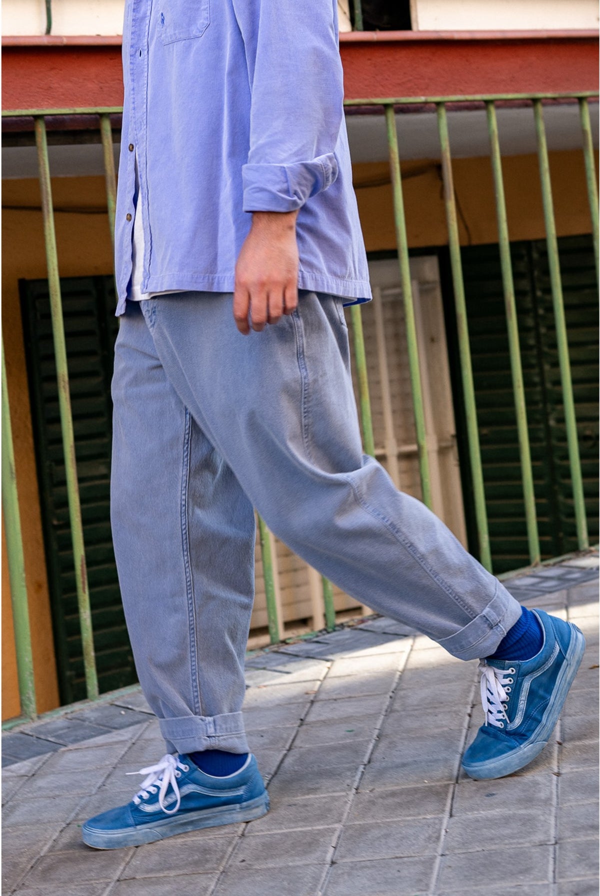 Cosme® - Pantalón Capri Tipo Chino Relaxed-Tapered Cut