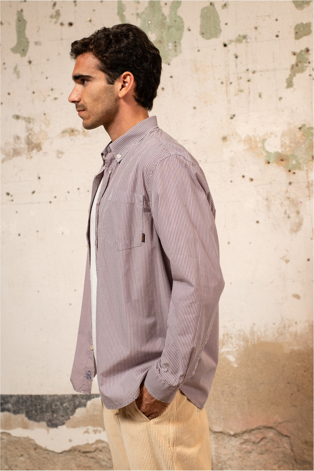 James - Relaxed Fit Striped Shirt