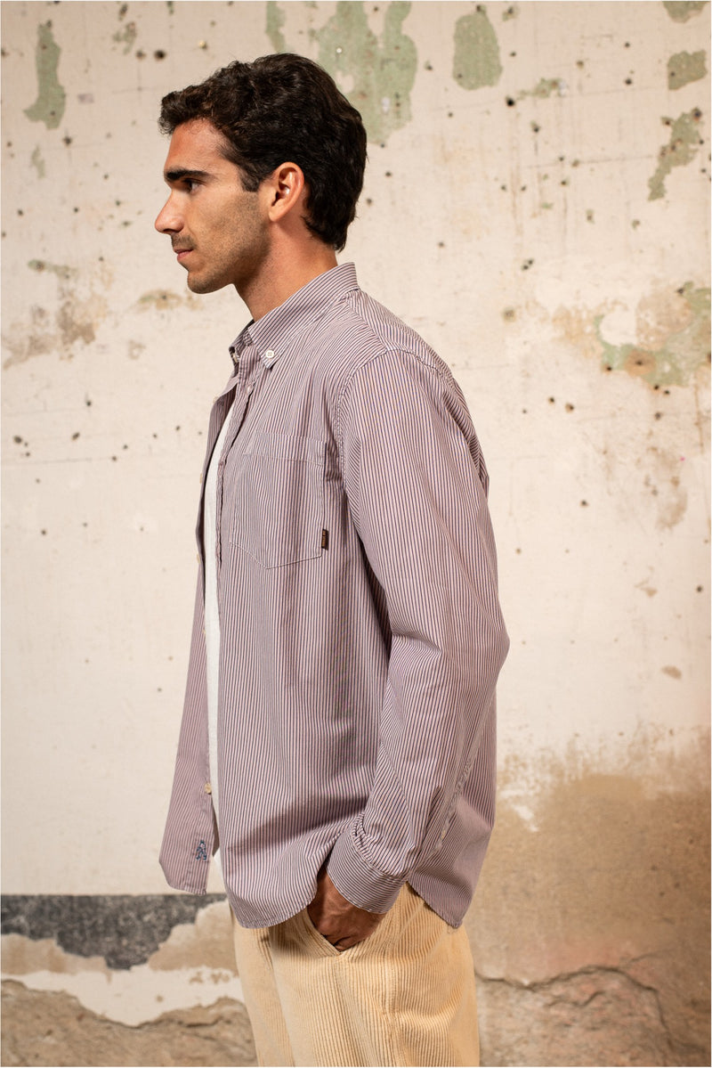 James - Relaxed Fit Striped Shirt