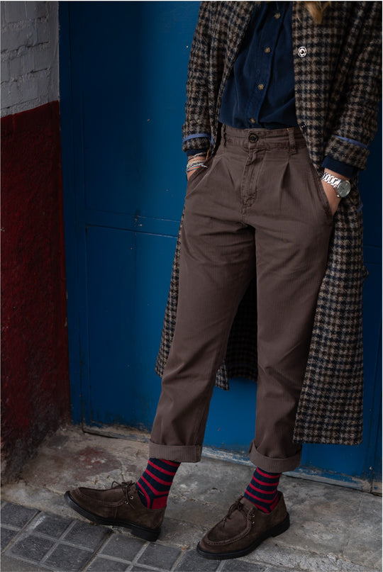 Lola - Pantalón Tipo Chino Regular Fit