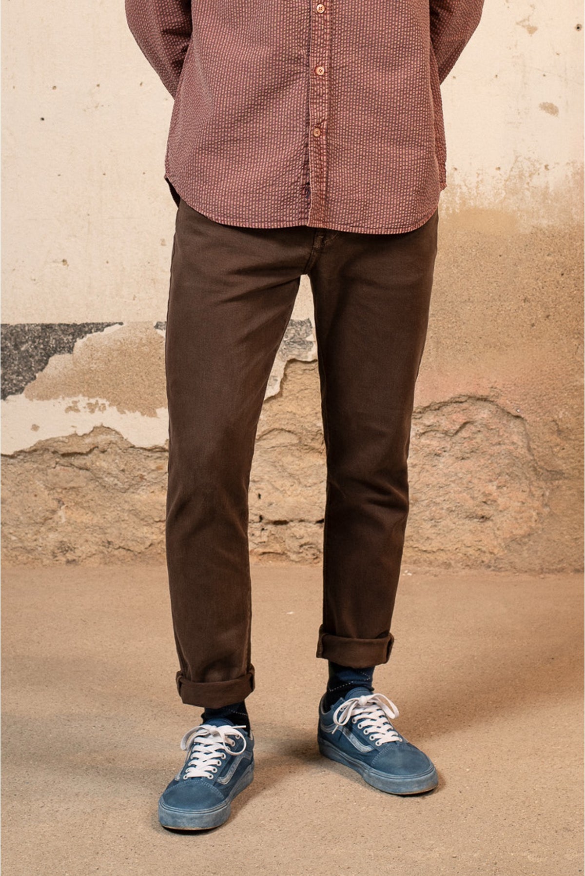 Simon - Slim Fit Cut Jeans