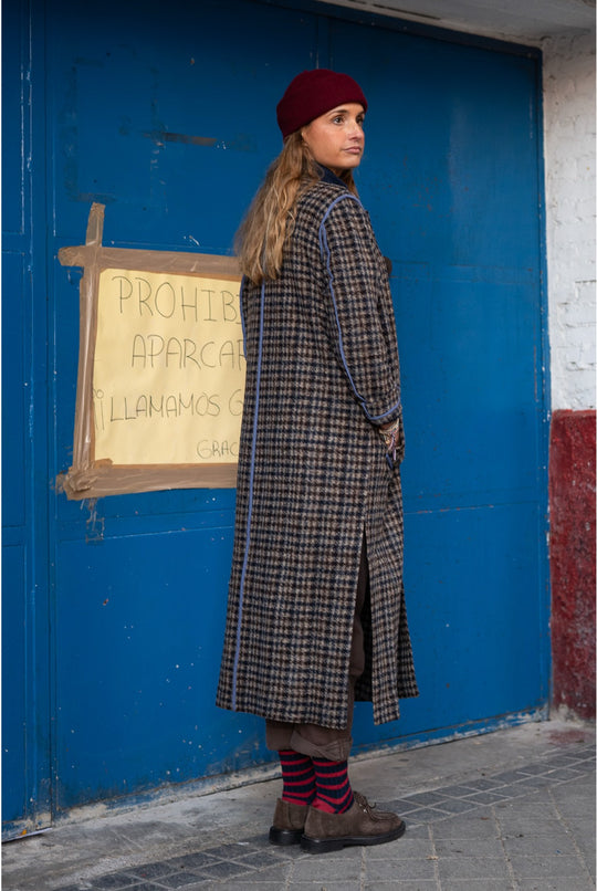 Joanna - Abrigo  Desestructurado Largo midi