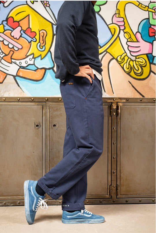 Liam - Pantalón Tipo Chino Wide-Leg Fit