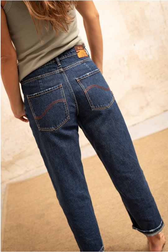 Sarah - Pantalón Vaquero Relaxed Fit