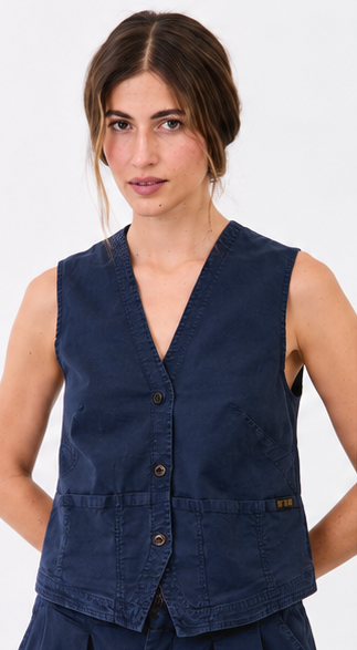 Mathilda Deep Sea - Chaleco Regular Fit