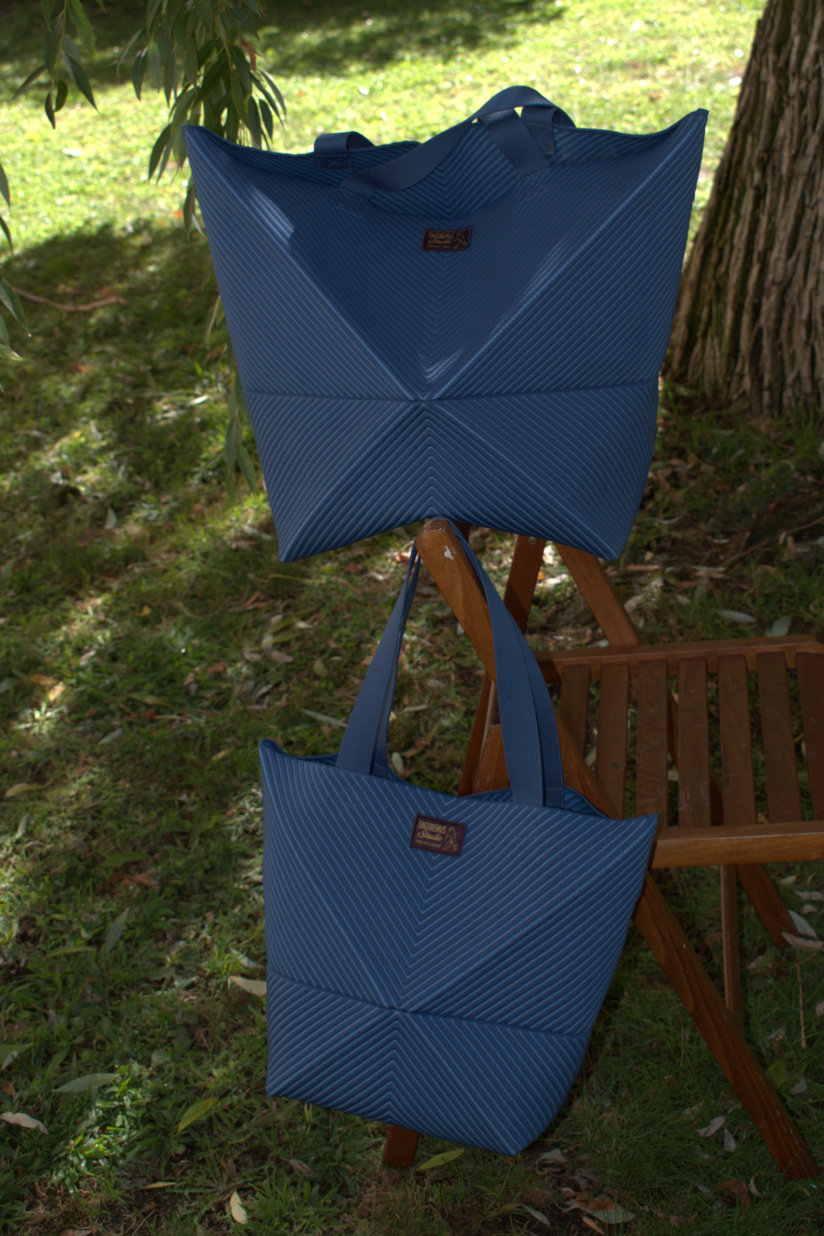 Grace Union Blue - Bolso knitbag