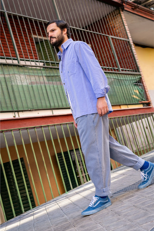 Cosme - Pantalón Capri Tipo Chino Relaxed-Tapered Cut