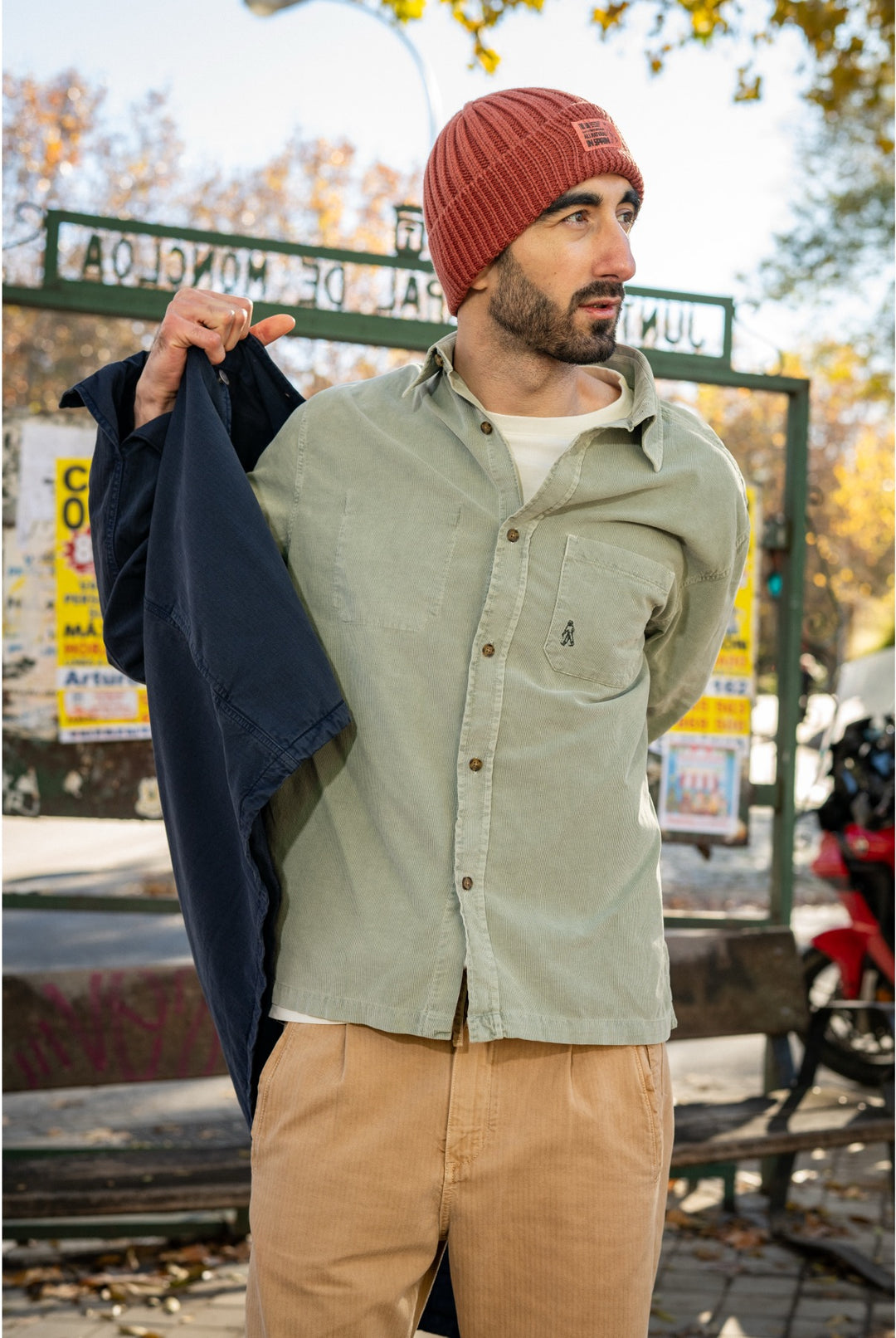 Ethan - Camisa Con Bolsillos Regular Style