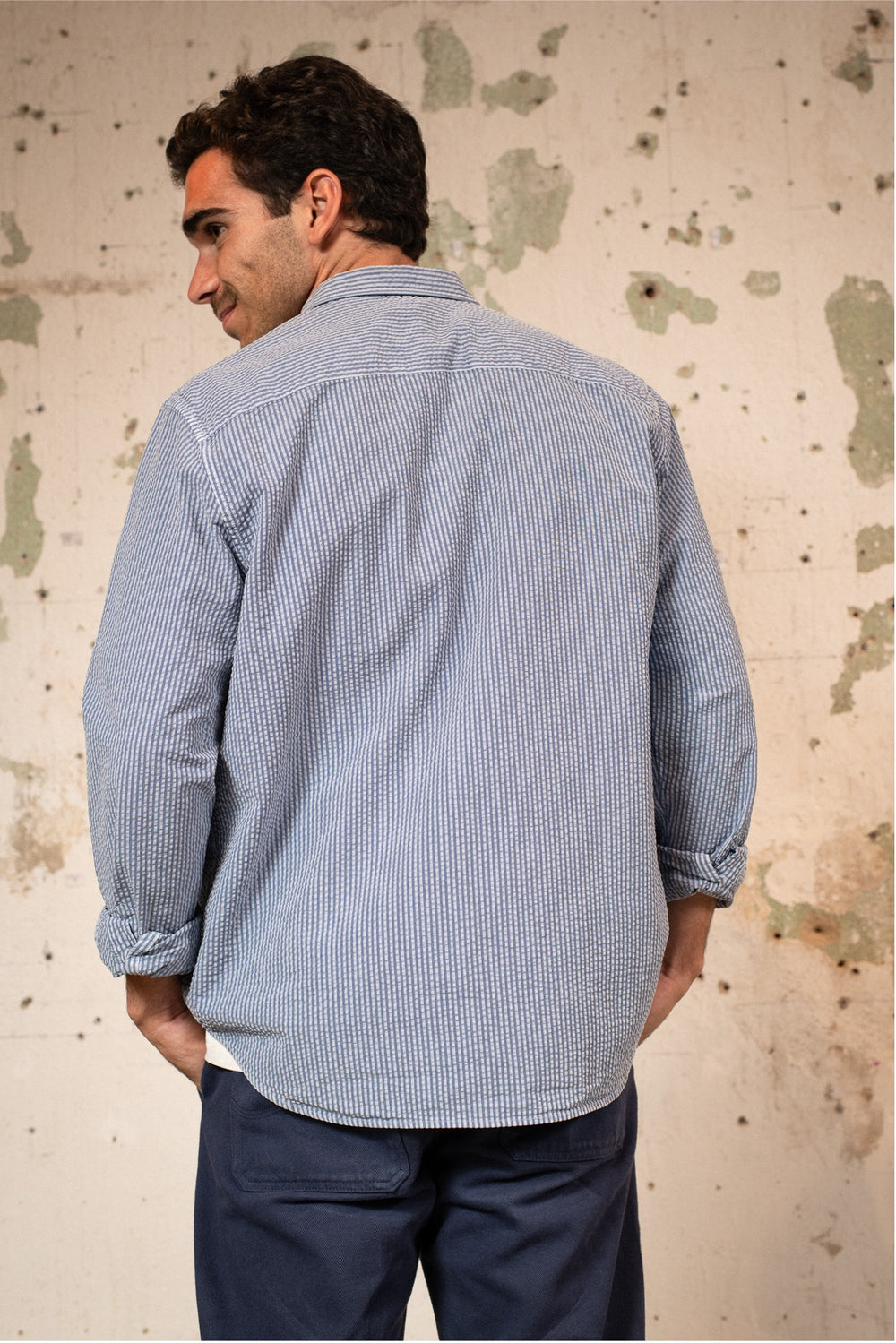 James - Relaxed Fit Striped Shirt