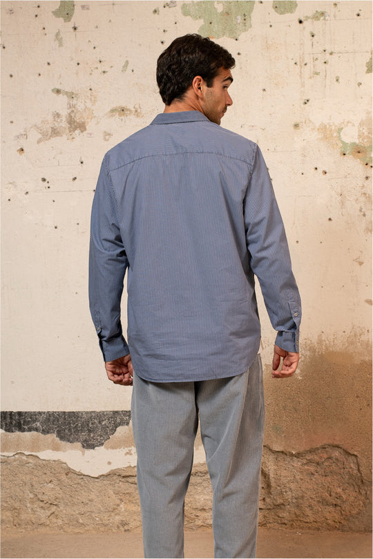 James - Relaxed Fit Striped Shirt