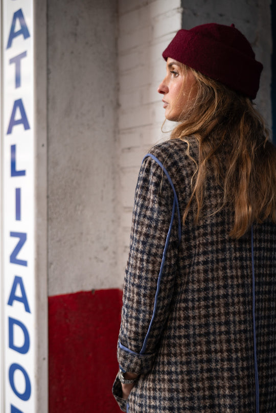 Joanna - Abrigo  Desestructurado Largo midi