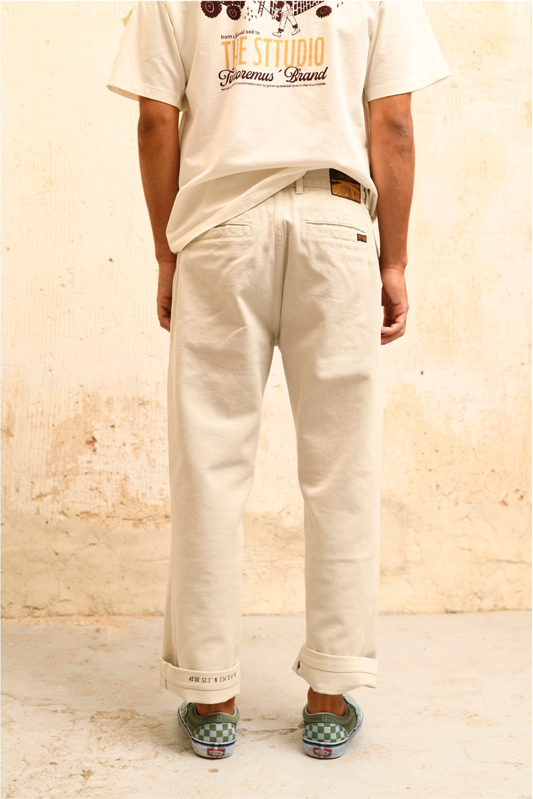 Timoteo - Pantalón Chino Wide Leg Cut