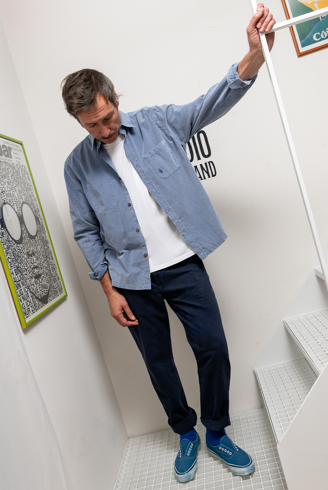 Ethan - Camisa Con Bolsillos Regular Style