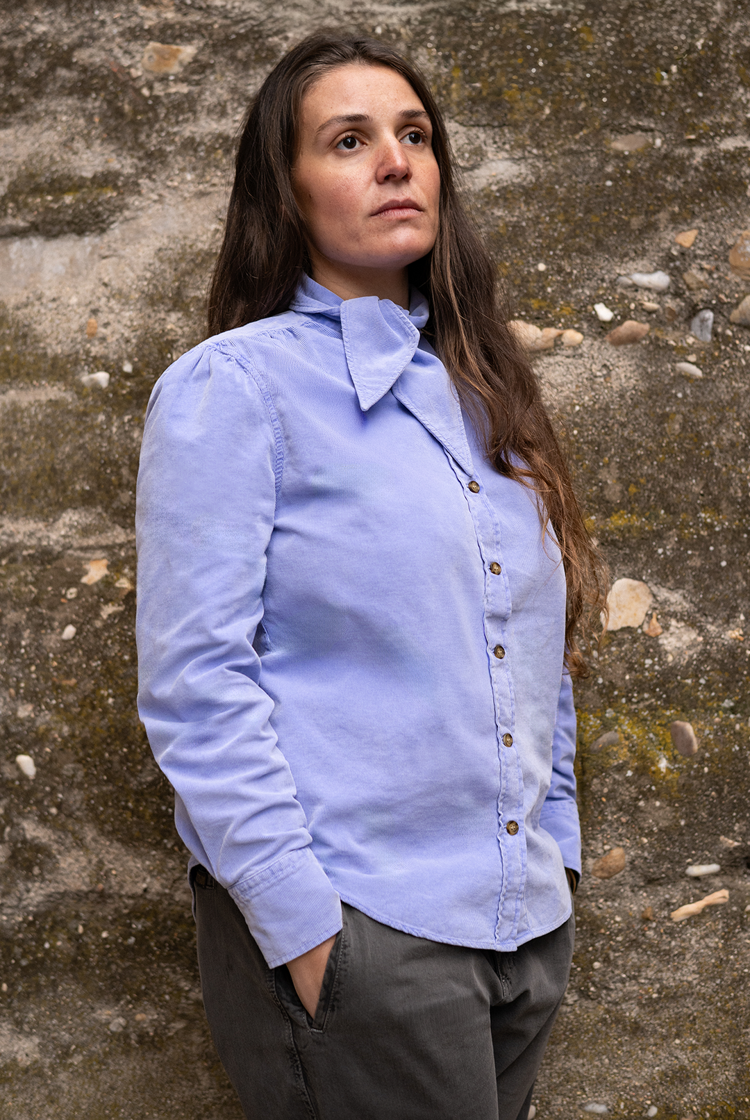 Lara - Camisa Con Lazo