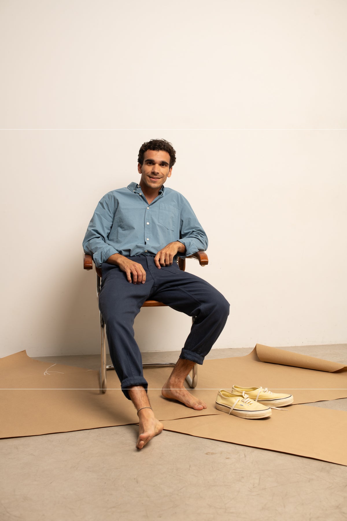 Jeremy Deep Sea - Pantalón Relaxed Fit