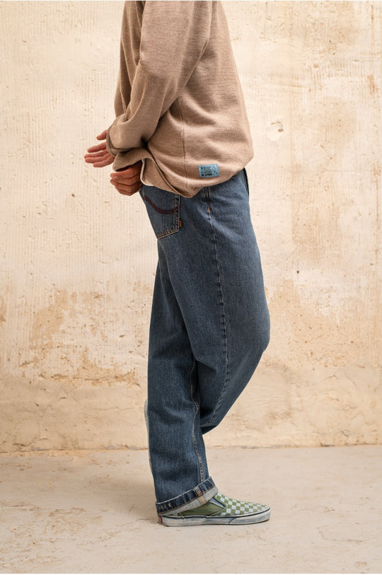 Bruno - Pantalón Wide Leg Fit