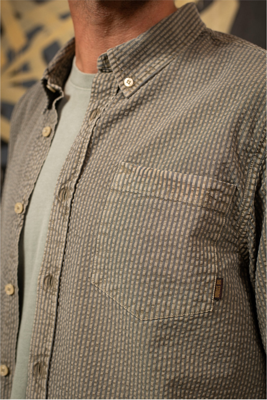 James - Relaxed Fit Striped Shirt