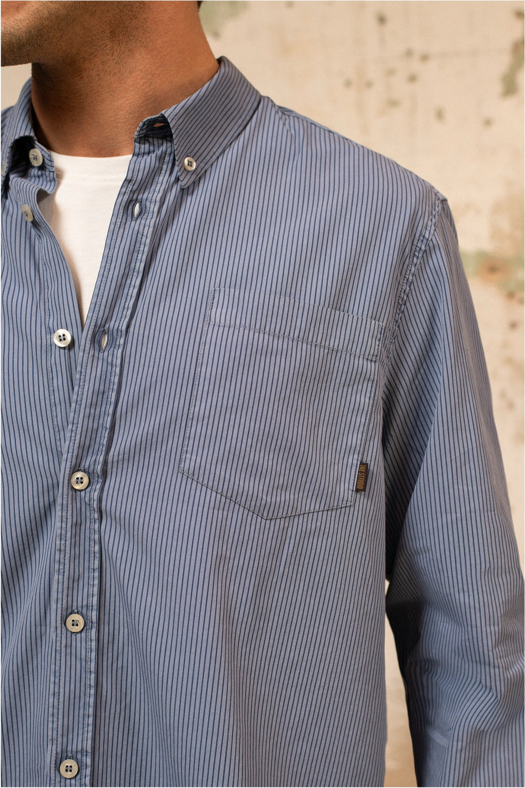 James - Relaxed Fit Striped Shirt