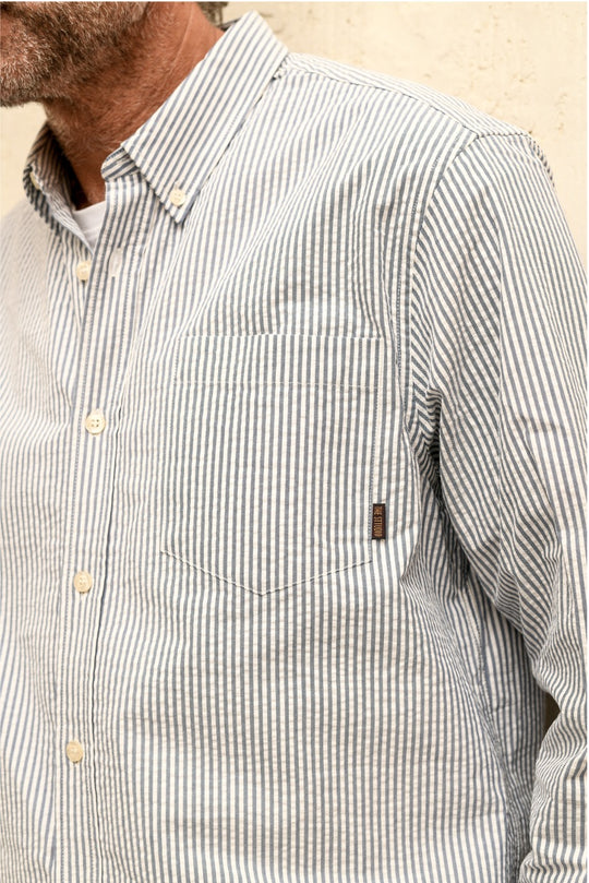James - Relaxed Fit Striped Shirt
