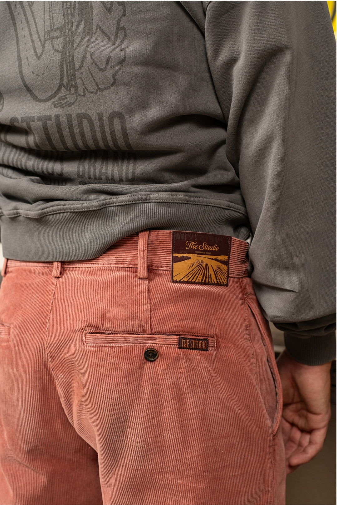 Robert - Pantalón de pana tipo Chino Regular Cut