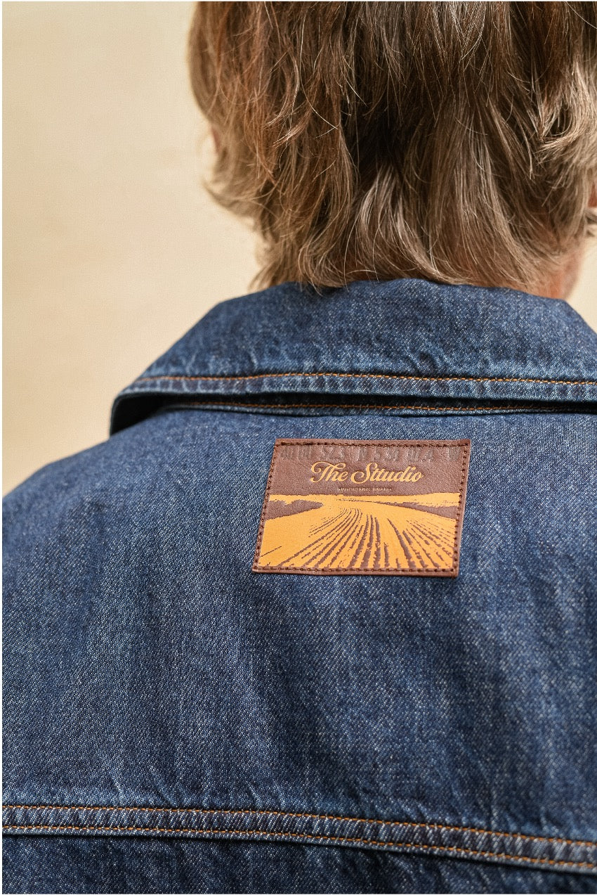 Eric Mid Indigo - Sobrecamisa Vaquera Relaxed Fit