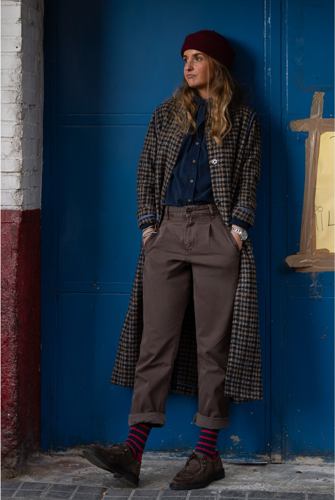 Joanna - Abrigo  Desestructurado Largo midi