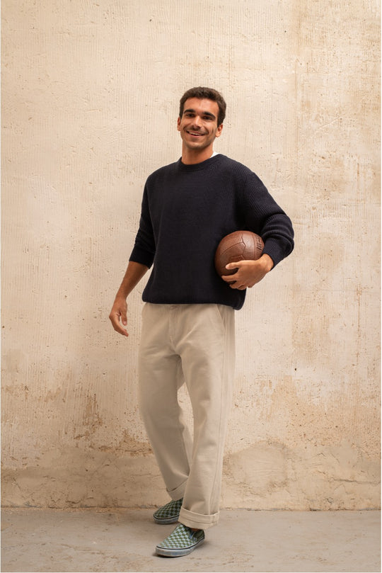 Sulfato - Jersey Cuello Redondo Oversize Fit