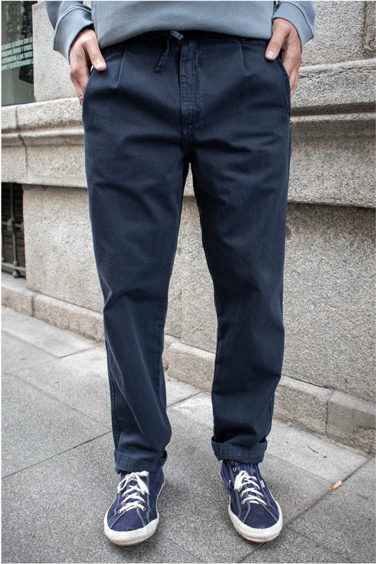 Clemen - Pantalón Chino Con Pinzas Straight Cut