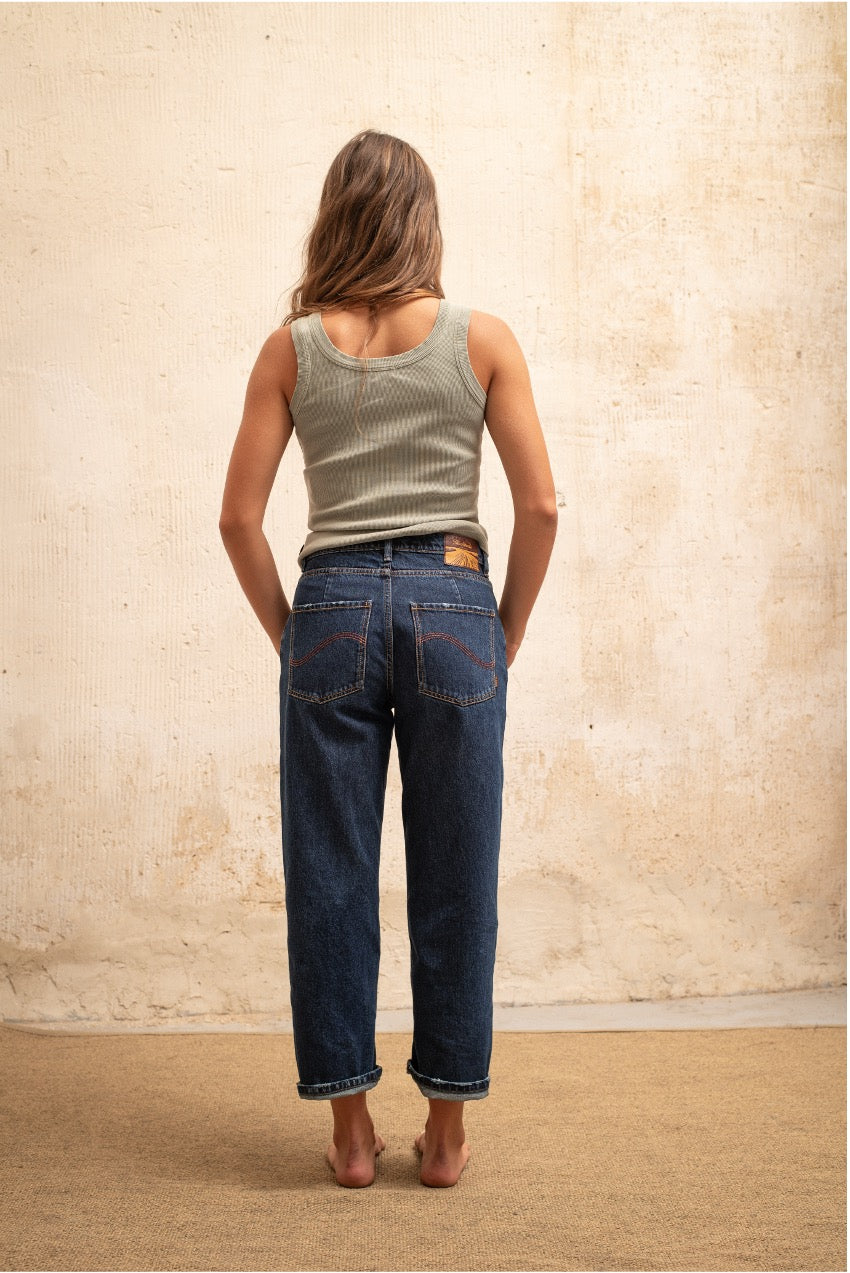 Sarah - Pantalón Vaquero Relaxed Fit