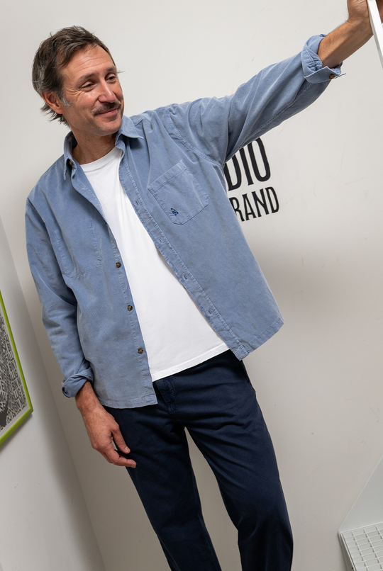 Ethan - Camisa Con Bolsillos Regular Style