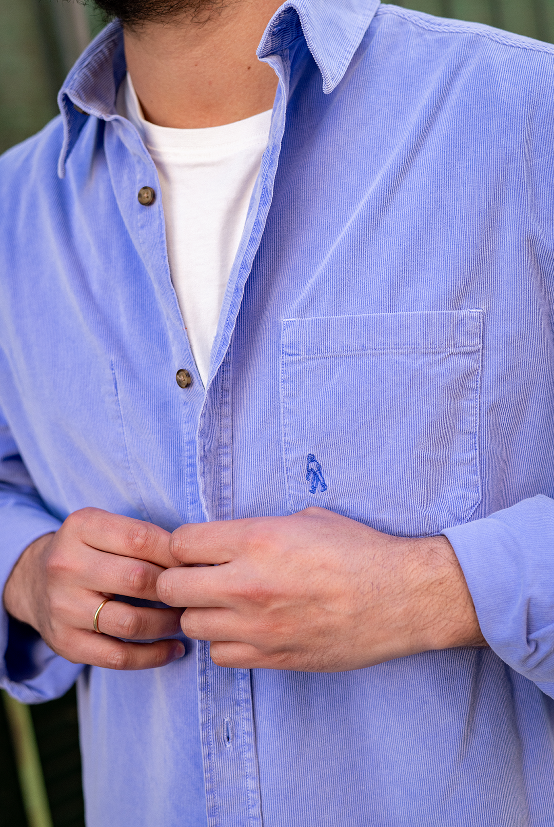 Ethan - Camisa Con Bolsillos Regular Style