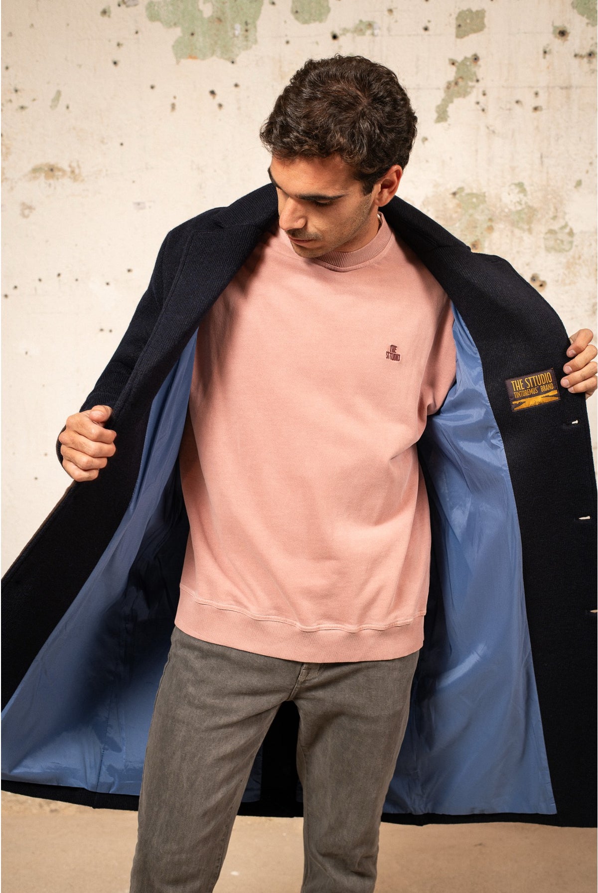 Darcy Blue Black - Abrigo Largo