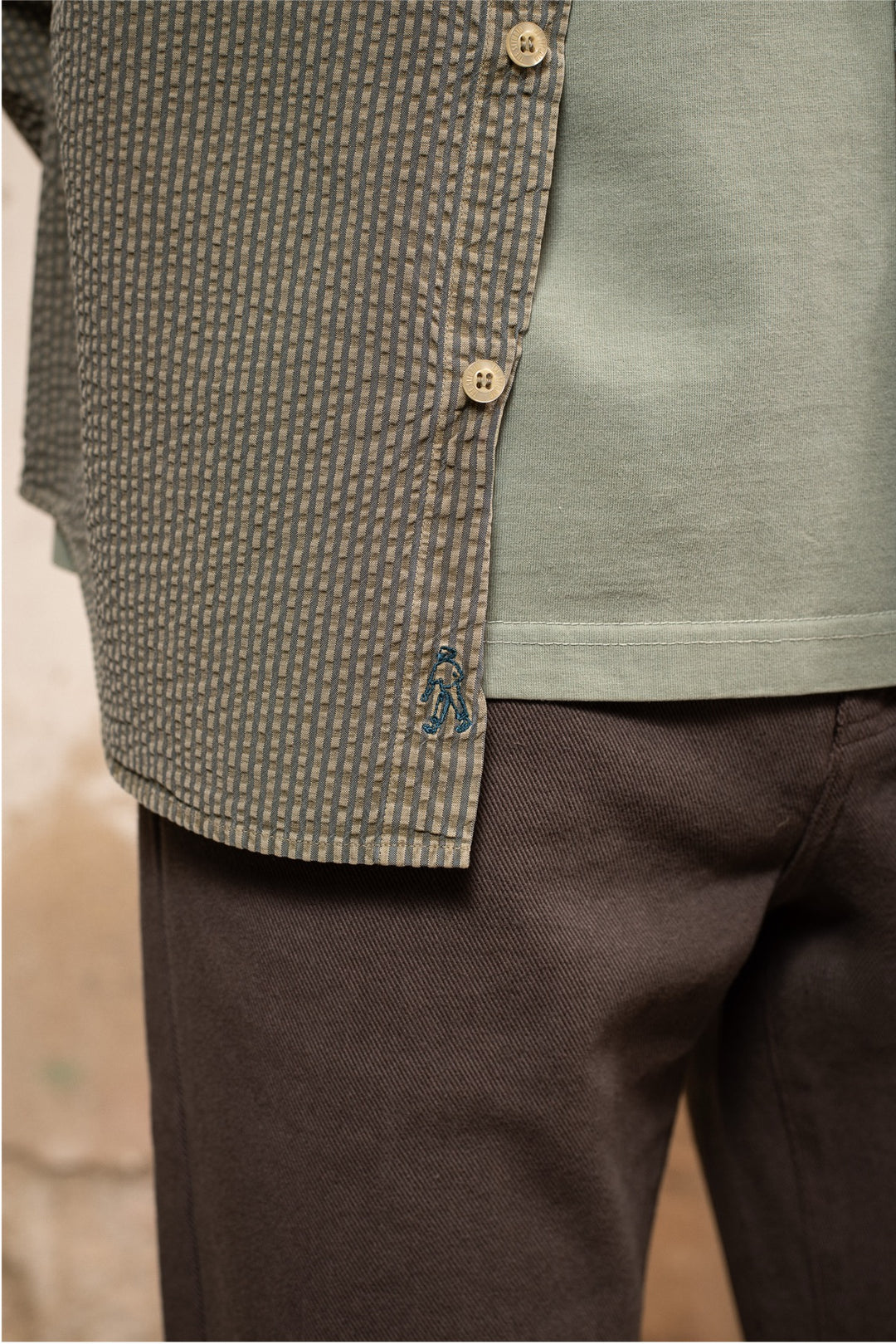 James - Relaxed Fit Striped Shirt