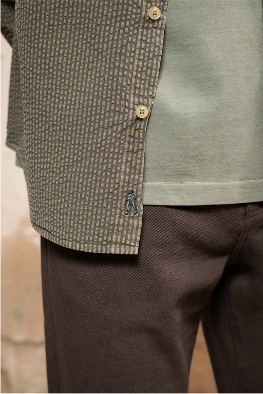 James - Relaxed Fit Striped Shirt