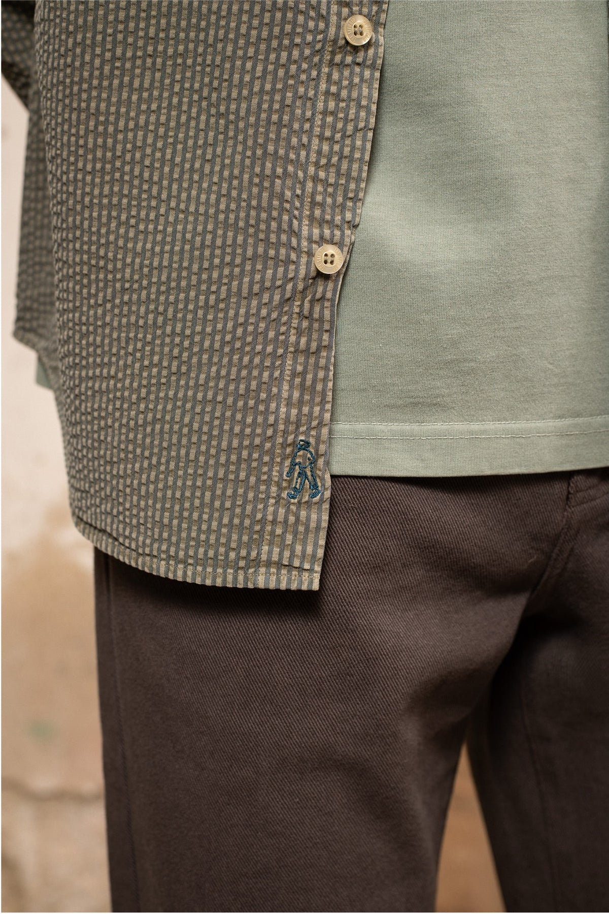 James - Relaxed Fit Striped Shirt