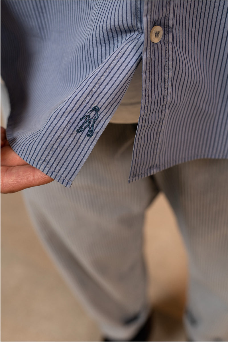 James - Relaxed Fit Striped Shirt