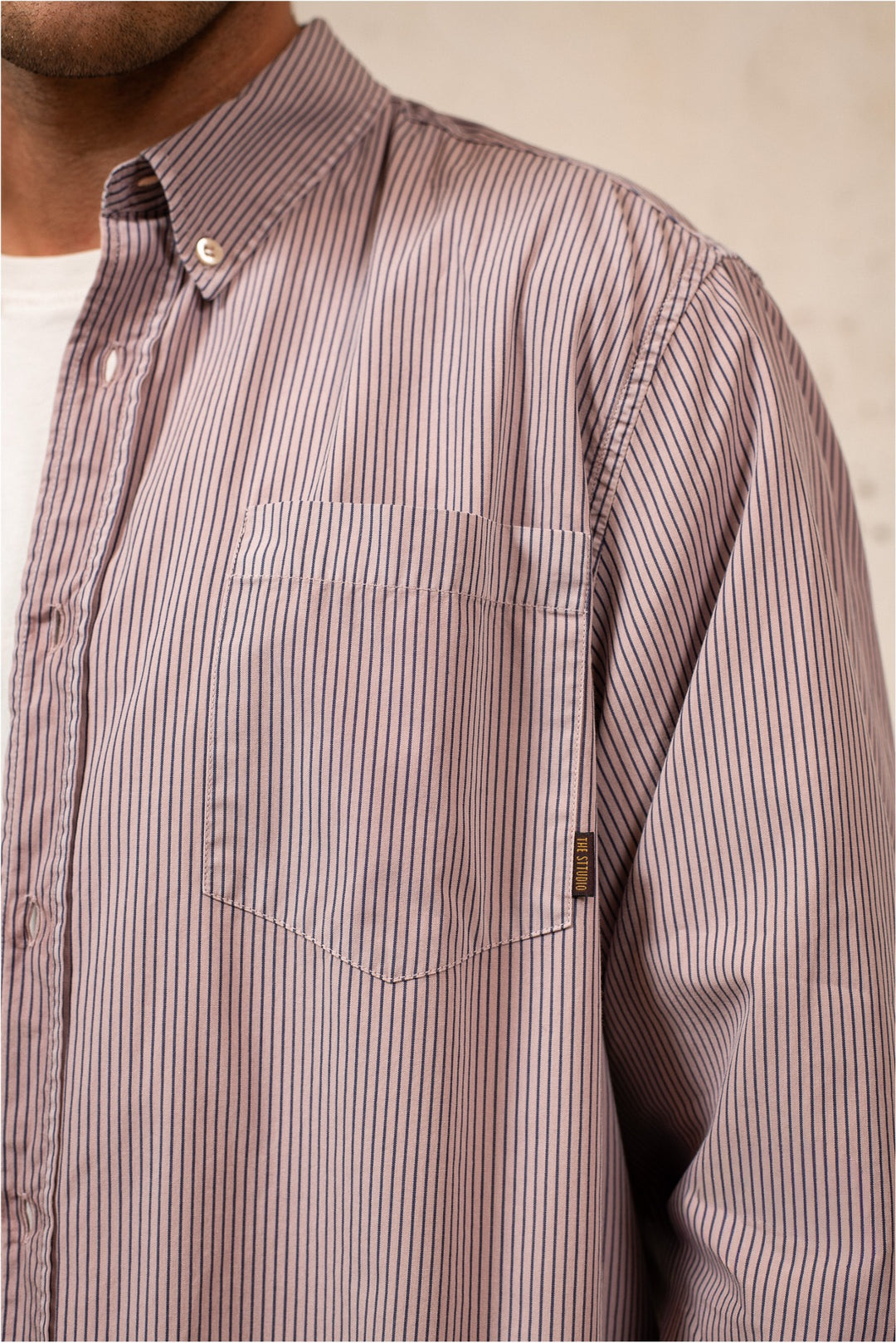 James - Relaxed Fit Striped Shirt