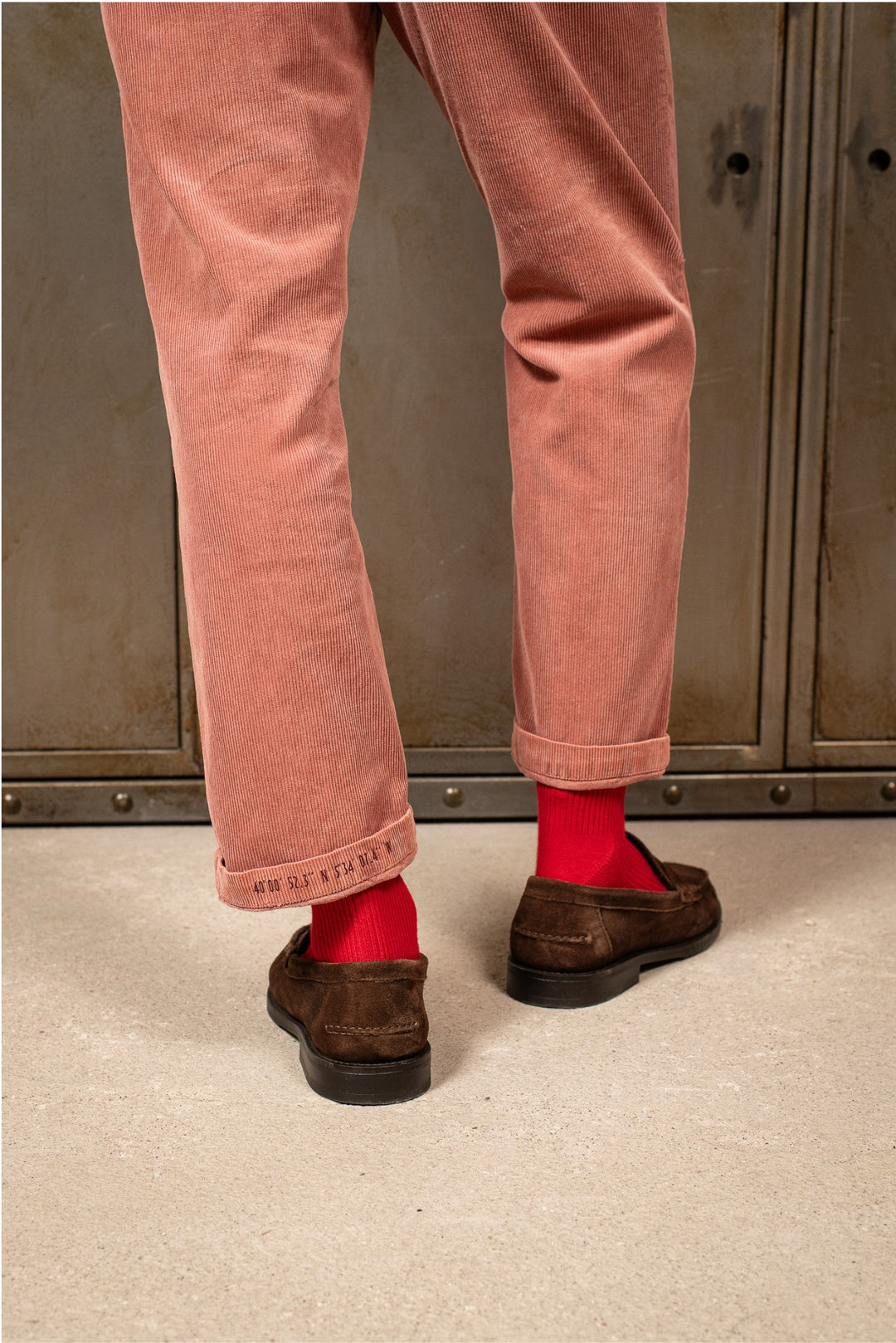 Robert - Pantalón de pana tipo Chino Regular Cut