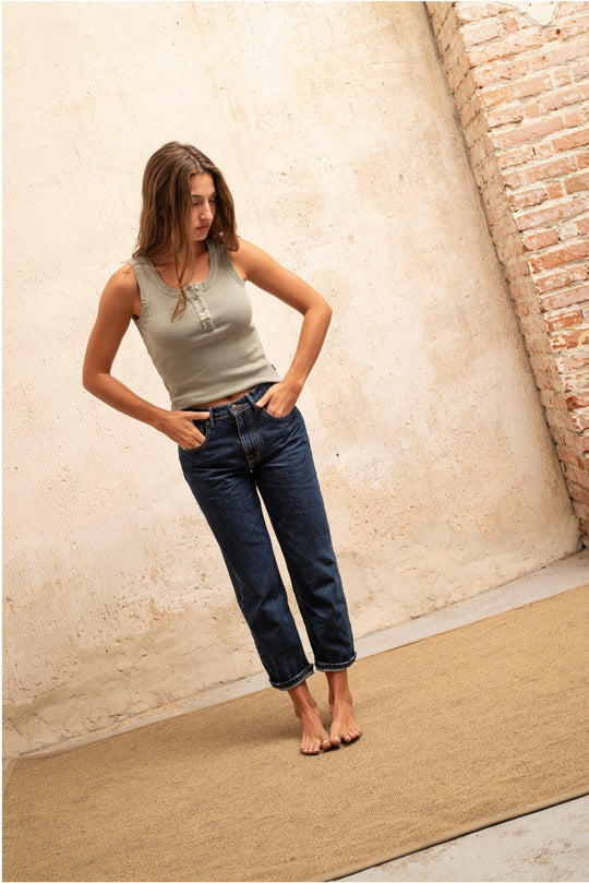 Sarah - Pantalón Vaquero Relaxed Fit