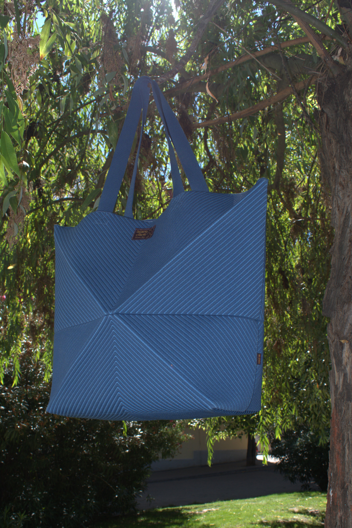 Grace Union Blue - Bolso knitbag