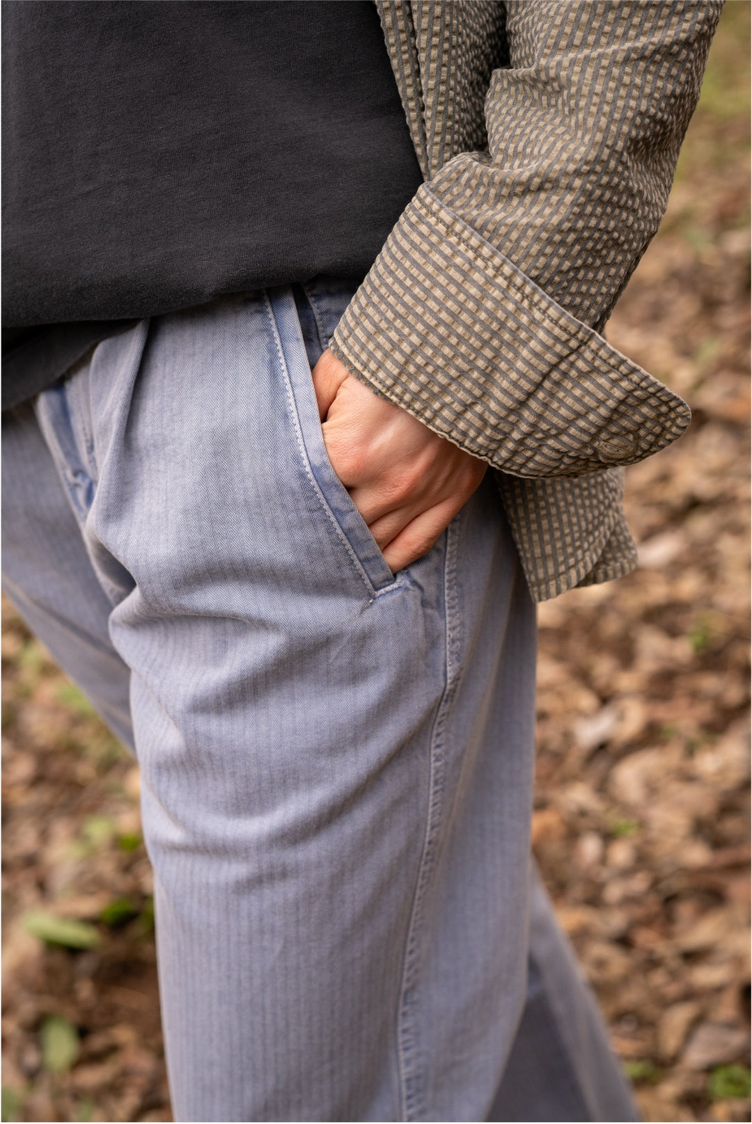 Lola - Pantalón Tipo Chino Regular Fit