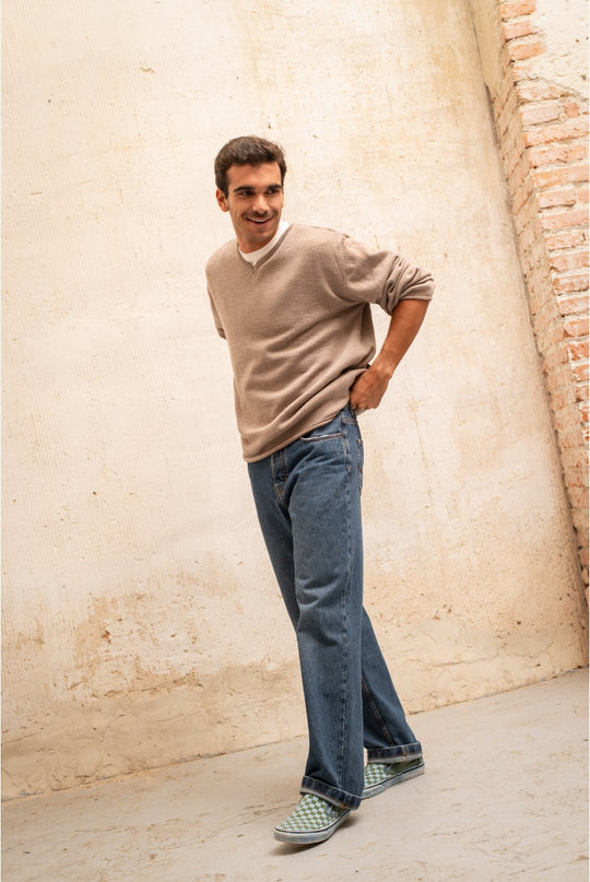 Bruno - Pantalón Wide Leg Fit