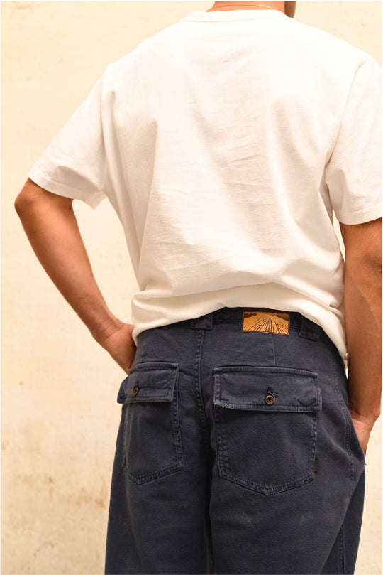 Cosme - Pantalón Capri Tipo Chino Relaxed-Tapered Cut