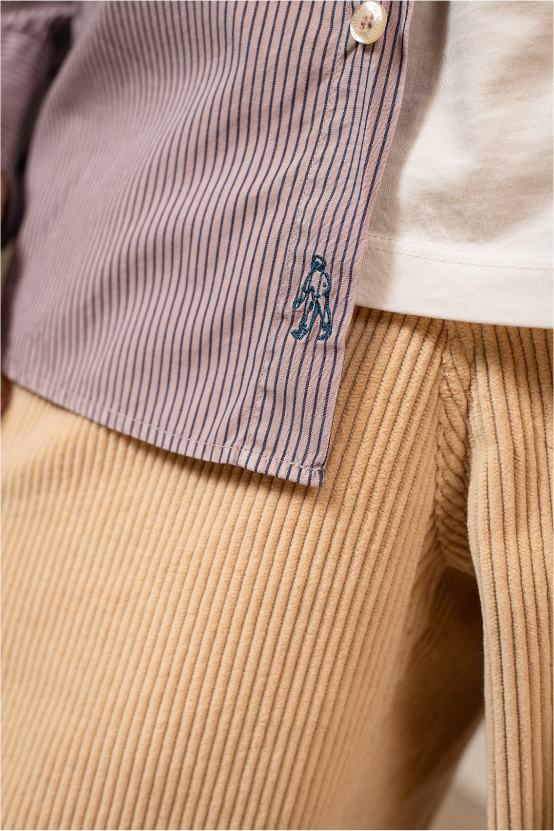 James - Relaxed Fit Striped Shirt