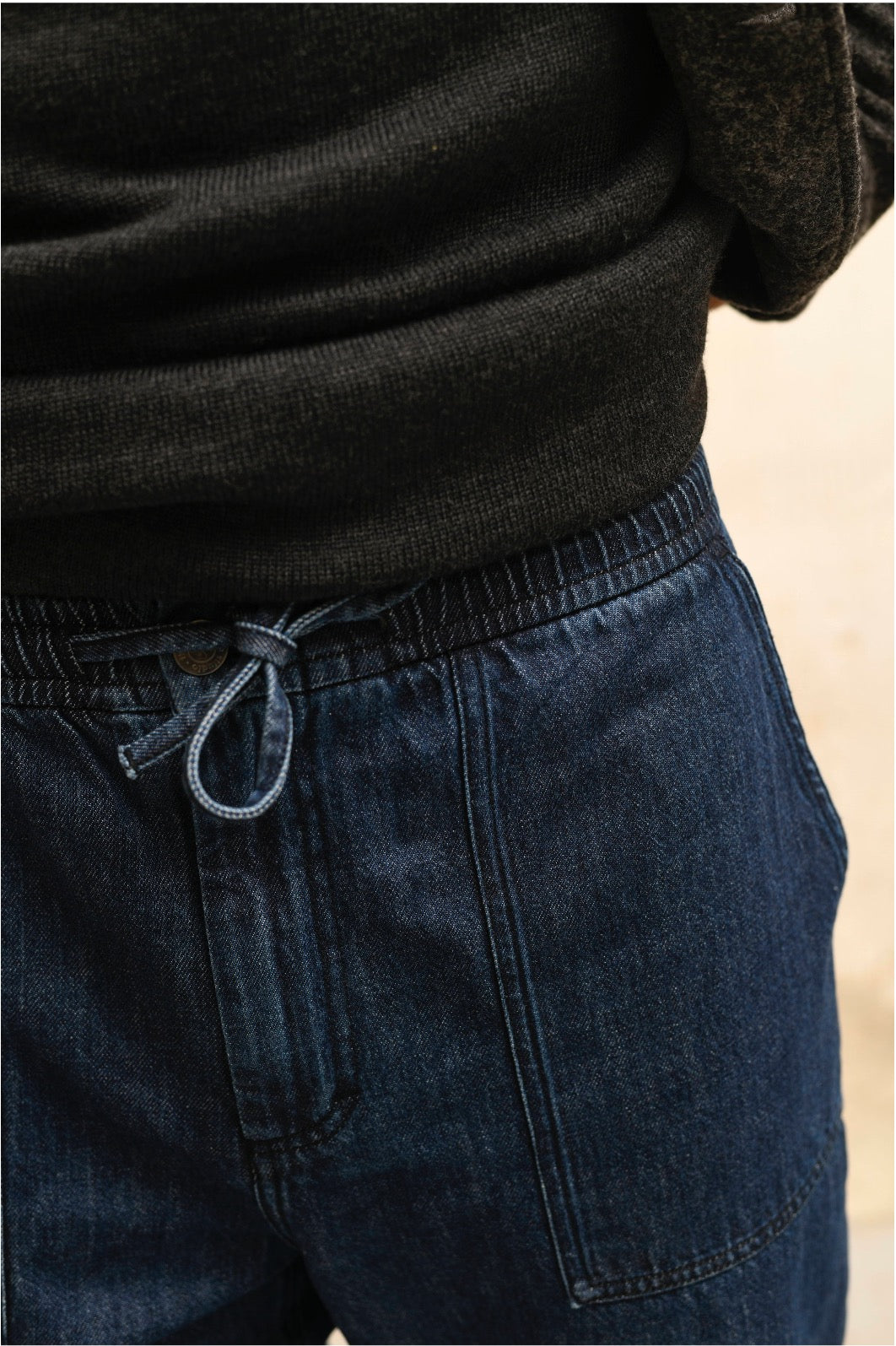 Jeremy - Pantalón Vaquero Relaxed Cropped Cut