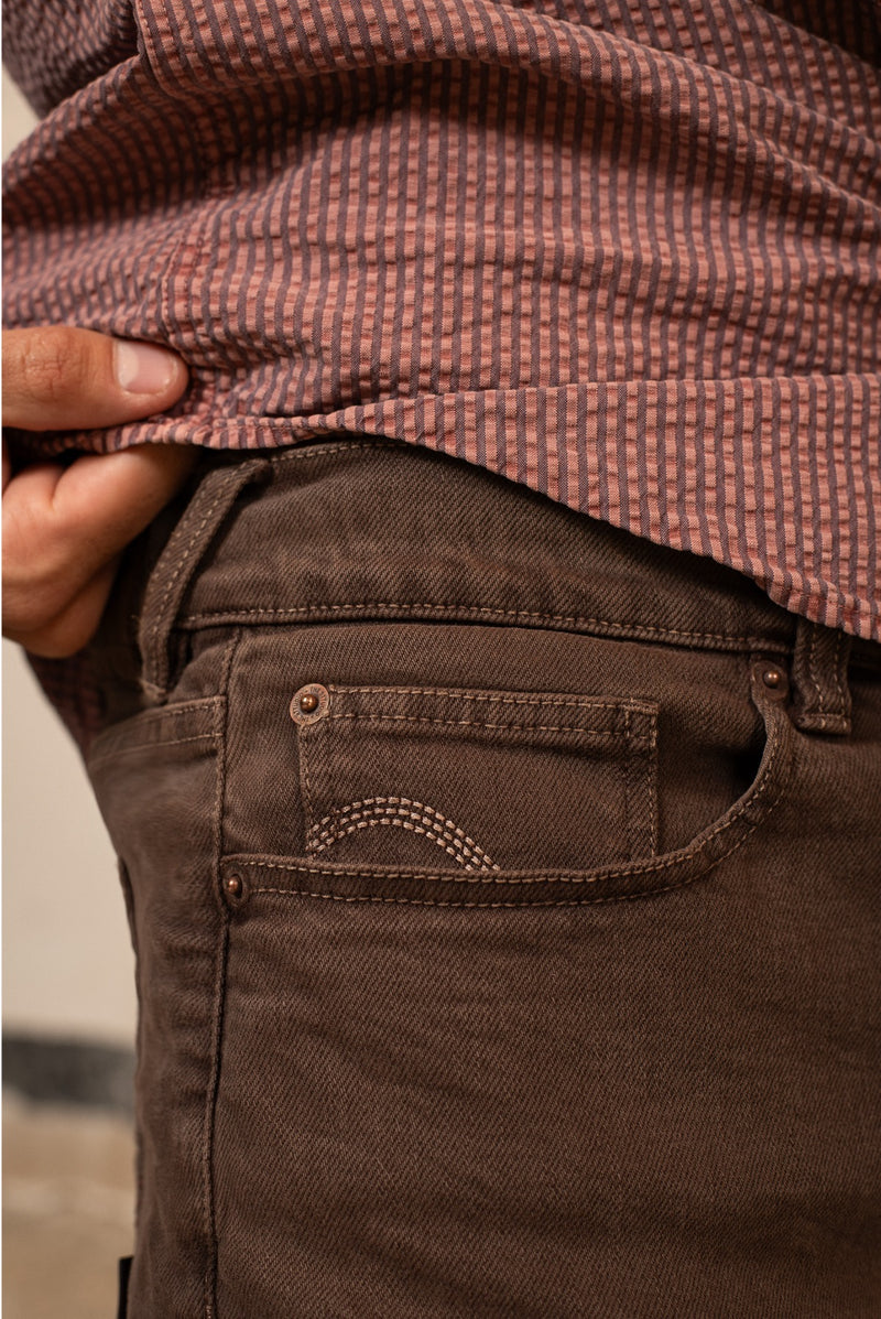 Simon - Slim Fit Cut Jeans