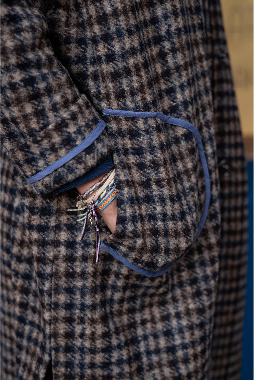 Joanna - Abrigo  Desestructurado Largo midi