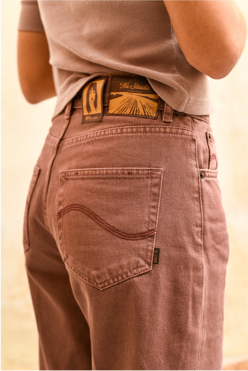 Birkyn - Pantalón Vaquero Wide Leg