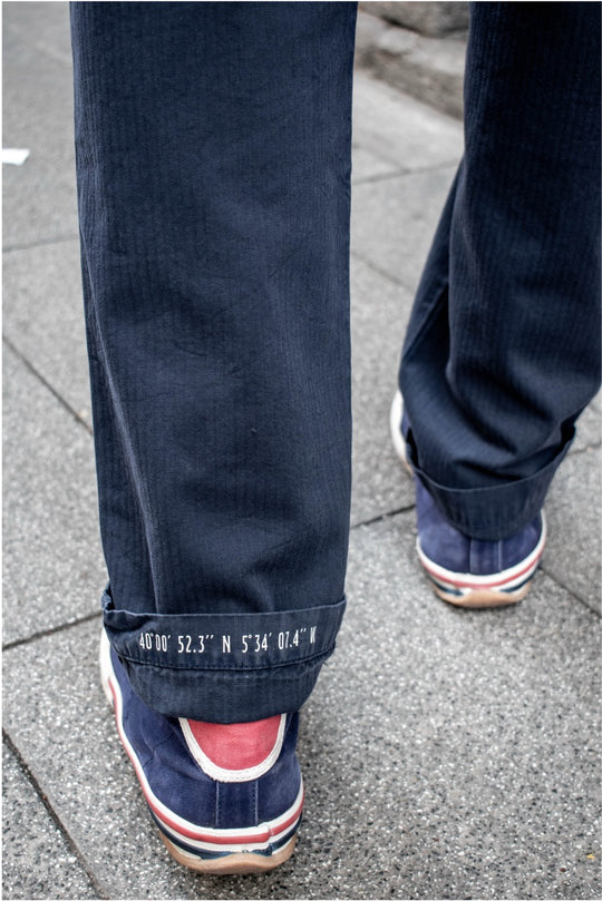 Clemen - Pantalón Chino Con Pinzas Straight Cut