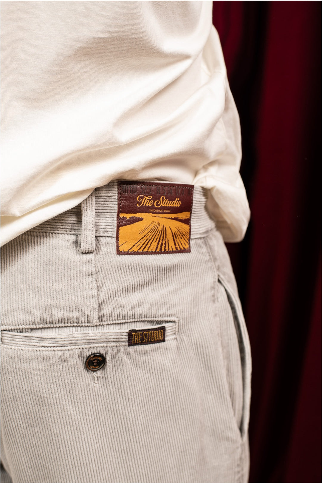 Robert - Pantalón de pana tipo Chino Regular Cut